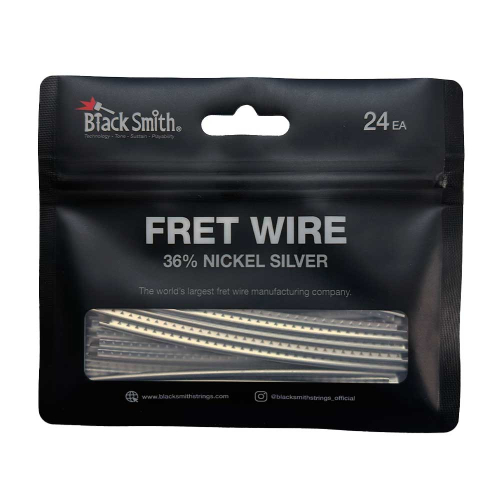 BlackSmith NI36-2404 Nickel Silver 36% Fretdraad 15.75" Radius (Set 24 Stuks)