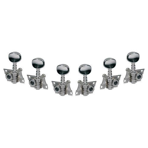 Boston 056-LR Stemmechanieken voor Gitaar, 3x Rechts en 3x Links