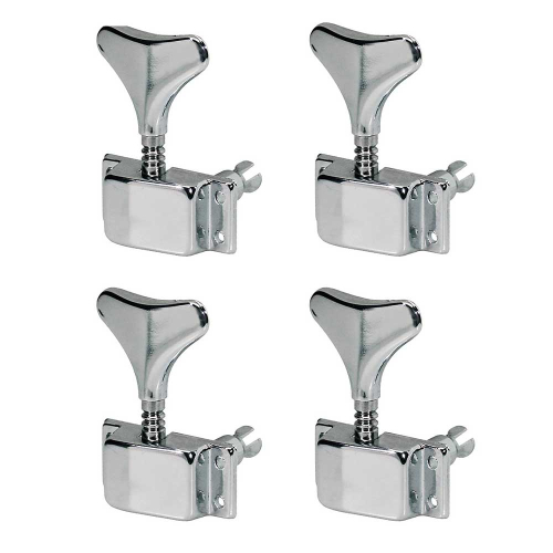 Boston 86-CL Stemmechanieken voor Basgitaar 4x Links Chrome
