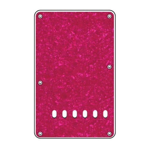 Boston BP-213-PP Backplate Standaard Stratocaster 2-Laags Pearl Pink