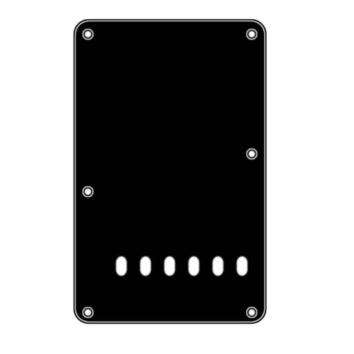 Boston BP-313-B Backplate Standaard Stratocaster 3-Laags 11.2mm Zwart