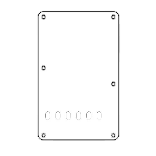 Boston BPL313-W Backplate Linkshandige Stratocaster 3-Laags Wit