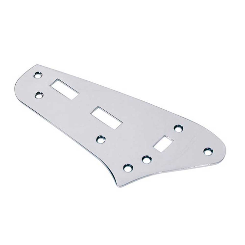 Boston CP-JG2-C Control Plate Rotary Volume Wheels Jaguar/Jazzmaster Chrome