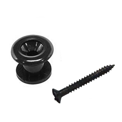 Boston EP-B Eindpin Westerngitaar Zwart met Schroef