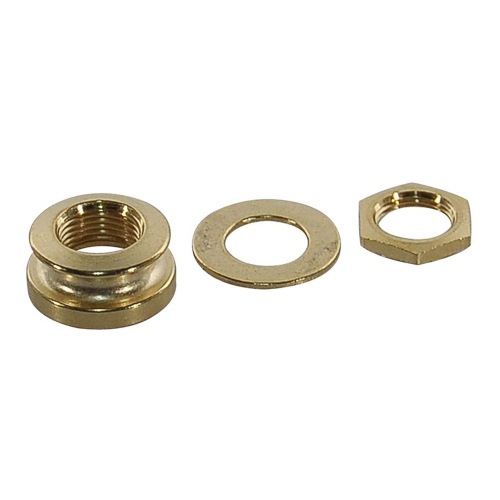 Boston EPJ-SB-GD Eindknop Strap Button voor EPJ Output Jacks (M8 Schroefdraad) Goud