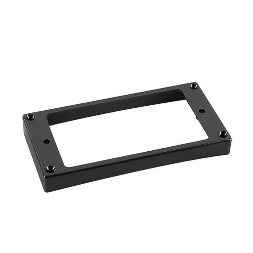 Boston HCS100110BK Humbucker Frame 10mm naar 11mm Gebogen Onderkant Schuine Bovenkant Zwart 
