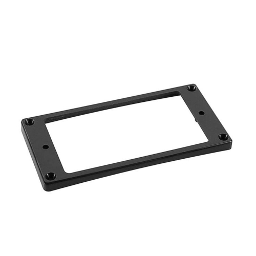 Boston HCS5070BK Humbucker Frame 5mm naar 7mm Gebogen Onderkant Schuine Bovenkant Zwart 