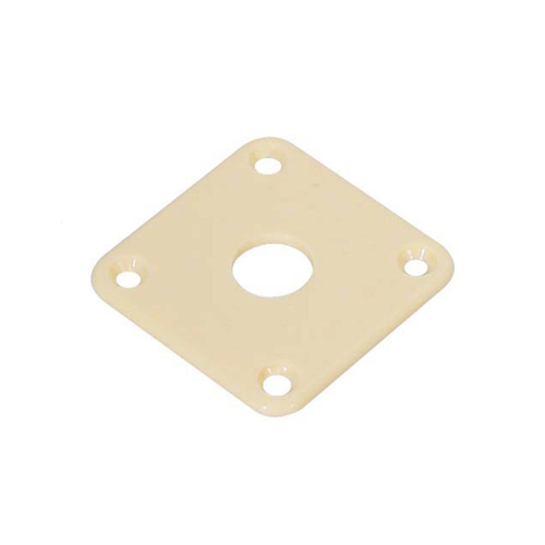 Boston JP-100-IV Jack Plate Kunststof Plat Vierkant Ivoorwit