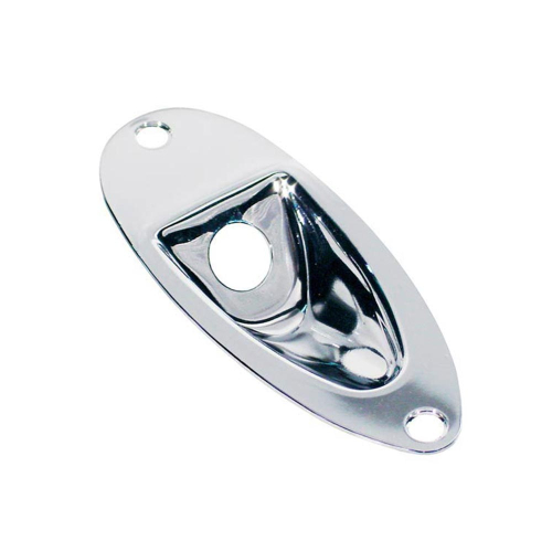 Boston JP-2-C Jack Plate Verzonken voor Stratocaster Chroom