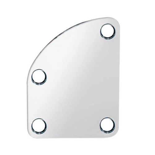 Boston NP-76-C Neckplate/Halsplaat Afgerond Chroom