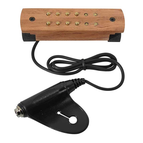 Boston SHP-250 Klankgat Element voor Akoestische Gitaar met Externe Jack - Bubinga