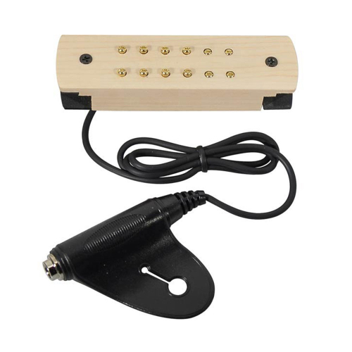 Boston SHP210 Klankgat Element voor Akoestische Gitaar met Externe Jack - Esdoorn