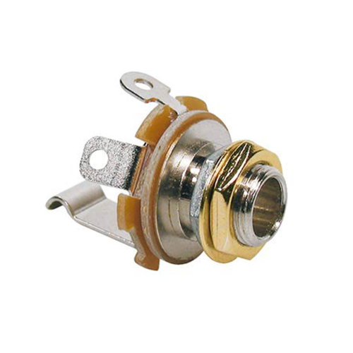 Boston SJ-2-GD Chassis Connector Output Jack 6.3mm Goud