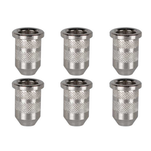 Boston TB-05-N String Ferrule / Snaarbus Telecaster 6.5mm x 11mm Nikkel 6-Pack