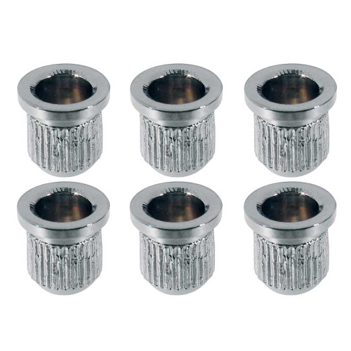 Boston TB-07-N String Ferrule / Snaarbus Telecaster 8.2mm x 9.5mm Nikkel 6-Pack
