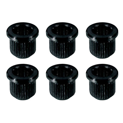 Boston TB-10-B String Ferrule / Snaarbus Telecaster 8.3mm x 9mm Zwart 6-Pack