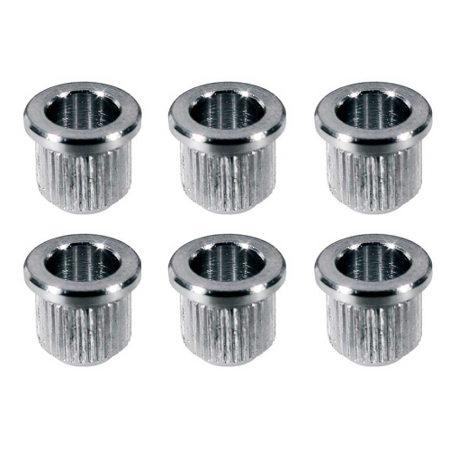 Boston TB-10-C String Ferrule / Snaarbus Telecaster 8.3mm x 9mm Chrome 6-Pack