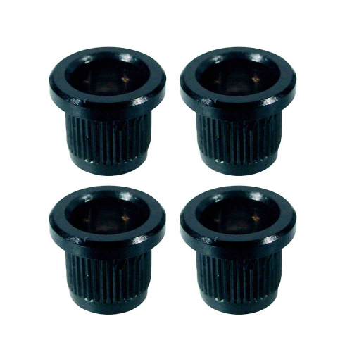 Boston TB-30-B String Ferrule / Snaarbus Basgitaar 9.6mm x 11.5mm Zwart 4-Pack