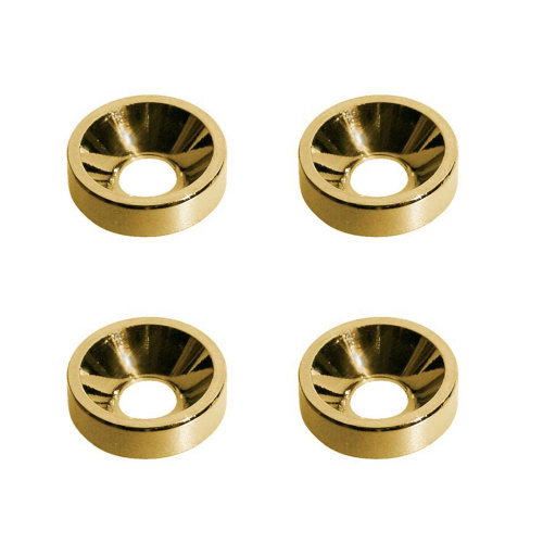 Boston W-750-G Halsrevetten 14mm Goud (Set van 4)