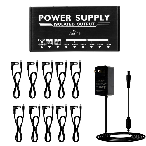 Caline CP-203 Geïsoleerde Power Supply/Multi Voeding met 8 Outputs