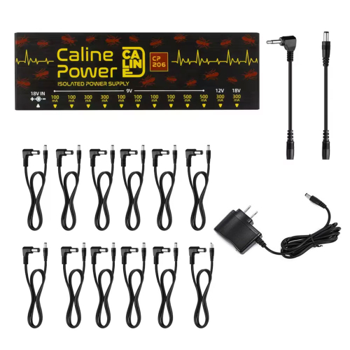 Caline CP-206 Power Supply/Multi Voeding met 12 Outputs