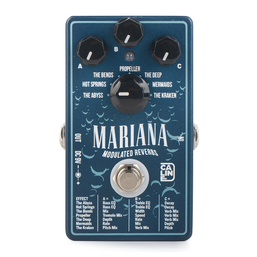 Caline CP-507 Mariana Modulated Reverbs Effectpedaal