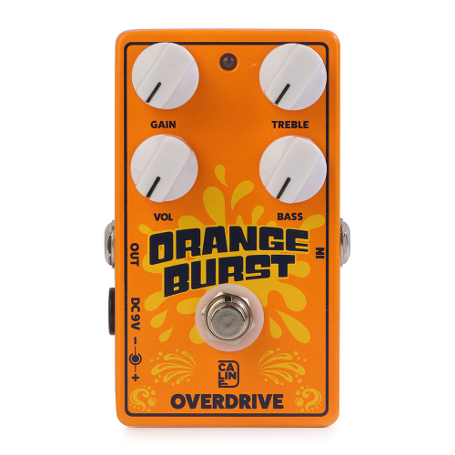 Caline CP-516 Orange Burst Overdrive Preamp Boost Effectpedaal