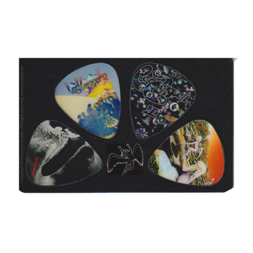 CLXmusic Plectrumkaart Led Zeppelin (4 Plectrums)