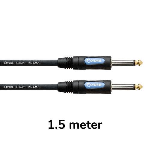 Cordial CCFI1.5PP Essentials Instrumentkabel 1.5 Meter