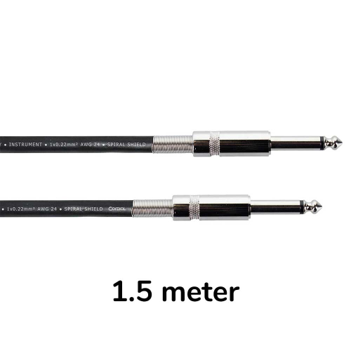Cordial EI1.5PP Elements Gitaarkabel Rechte Pluggen 1.5 Meter