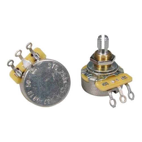 CTS USA CTS500-A53 Audio Potmeter 500K Split Shaft 