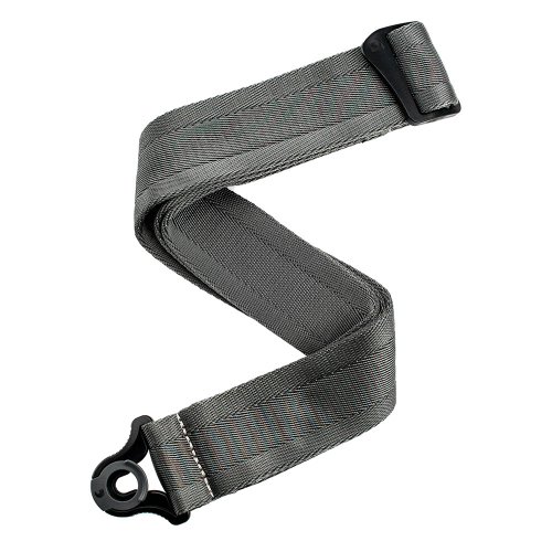 D'Addario 50BAL09 Auto Lock Gitaarband Metal Grey Donkergrijs