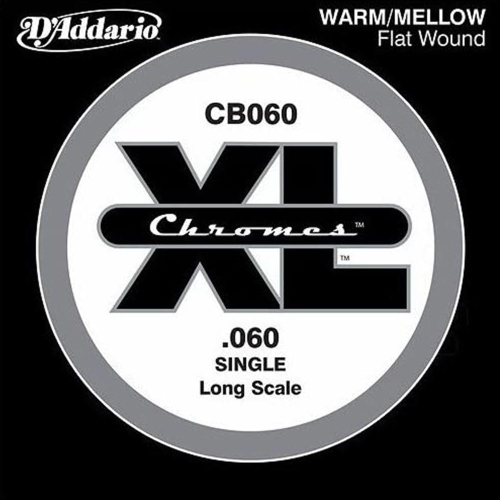 D'Addario CB060 Chromes Flatwound Losse Bassnaar .060