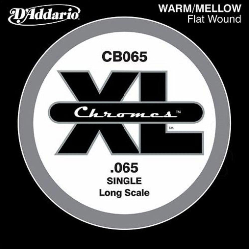 D'Addario CB065 Chromes Flatwound Losse Bassnaar .065