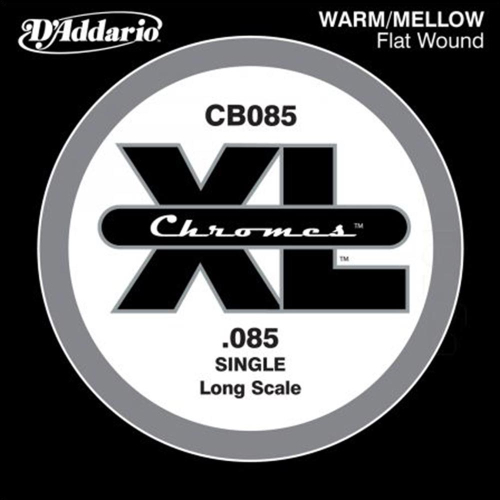 D'Addario CB085 Chromes Flatwound Losse Bassnaar .085