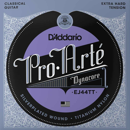 D'Addario EJ44TT Titanium Trebles Klassieke Gitaarsnaren - Extra Hoge Spanning