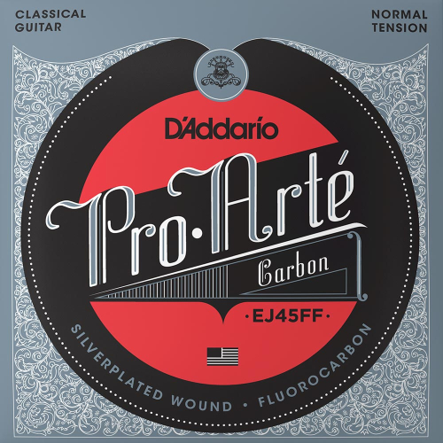 D'Addario EJ45FF Fluorocarbon Klassieke Gitaarsnaren - Normale Spanning
