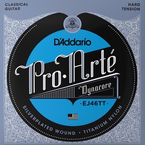 D'Addario EJ46TT Titanium Trebles Klassieke Gitaarsnaren - Hoge Spanning