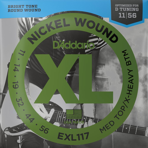 D'Addario EXL117 Snaren voor Elektrische Gitaar (11-56)