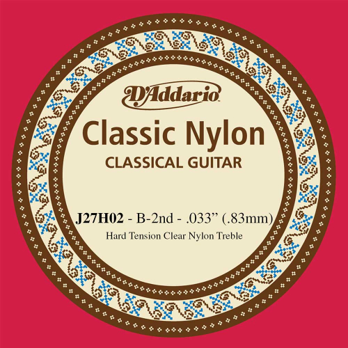 D'Addario J27H02 Losse Nylon B2-Snaar - Hoge Spanning