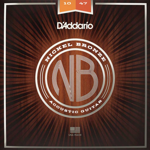 D'Addario NB1047 Nickel Bronze Akoestische Snaren (10-47) Extra Light