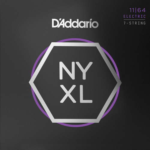 D'Addario NYXL1164 Elektrische Gitaarsnaren 7-Snarig (11-64)