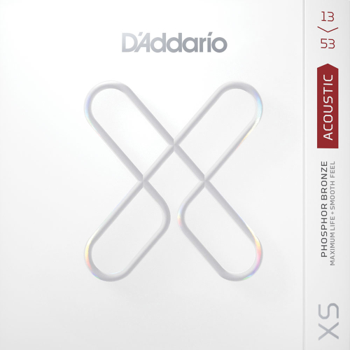 D'Addario XSAPB1353 Gecoate Akoestische Gitaarsnaren (13-53) Hybrid Light