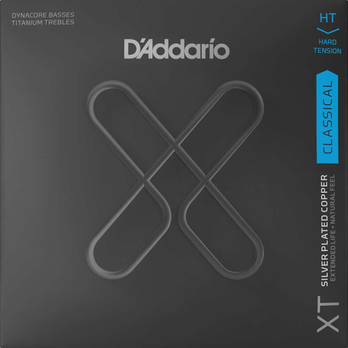 D'Addario XTC46TT Dynacore Titanium Klassieke Gitaarsnaren - Hoge Spanning