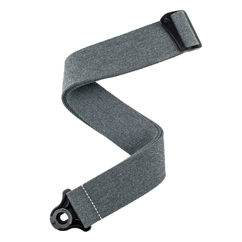 D'Addario 50BAL04 Auto Lock Nylon Gitaarband Grijs