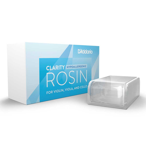 D'Addario 9250-EA Clarity Hypoallergenic Bow Rosin Hars voor Viool, Viola en Cello