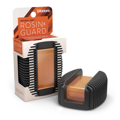 D'Addario DRGBK-VR200 Natural Light Rosin Guard Hars met Houder / Beschermer