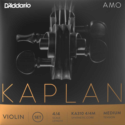 D'Addario KA310 4/4M Kaplan Amo Vioolsnaren 4/4e Viool - Medium Spanning