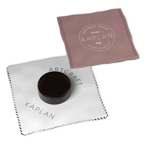 D'Addario KACR7 Kaplan Artcraft Rosin Hars voor Viool, Viola en Cello Donker