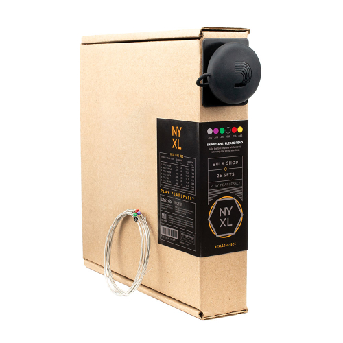 D'Addario NYXL1046-B25 Bulk Shop Elektrische Gitaarsnaren (10-46) 25 Sets, Regular Light